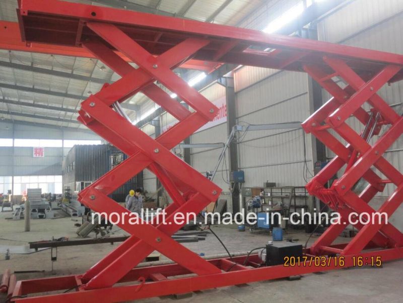 Scissor Type Hydraulic Large Capacity Lift Car Lift with CE