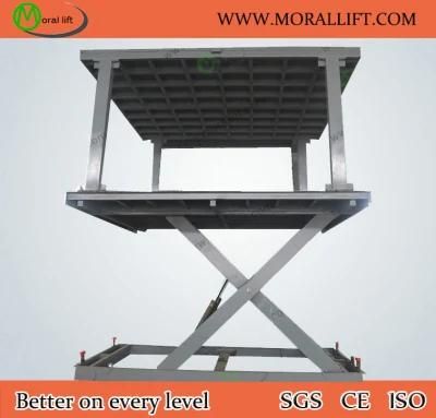 Scissor Design 3000KG Capacity Low price Garage Scissor Car Lift