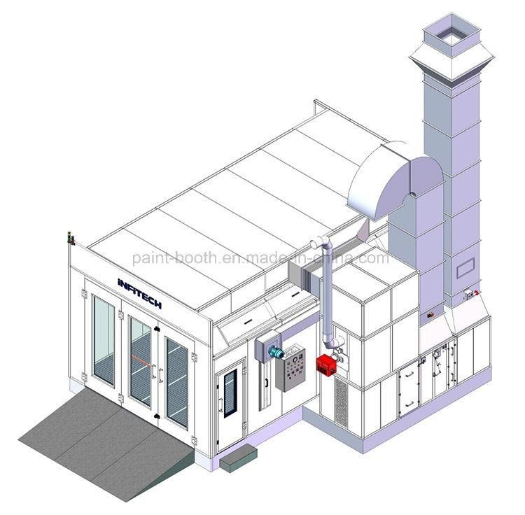 Infitech Meet Australian Standard Car Paint Chamber with Water-Based System