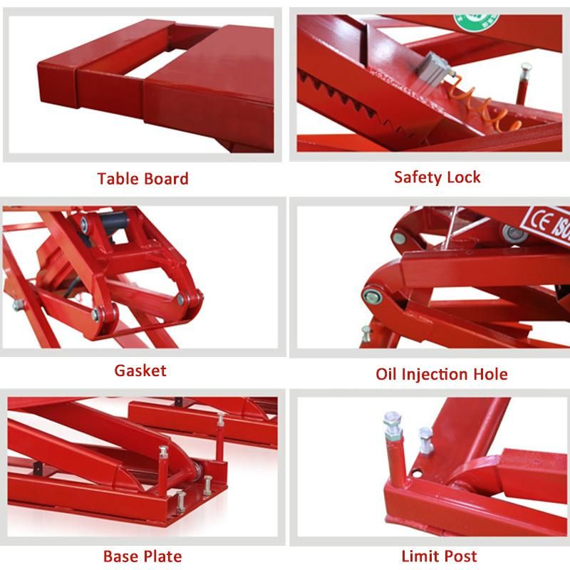 Vico 3t Scissor Lift Vehicle Hoist Car Lift Elevator Crane