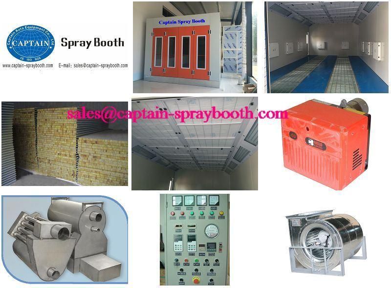 Beside Generator Paint and Drying Large Spray Booth