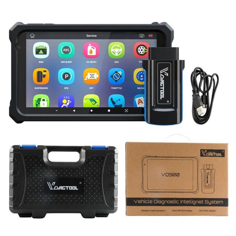 Vdiagtool Vd900 Scanner Full System Diagnostic Tools OBD2 Scanner Service Reset Code Reader Auto Car Diagnostic Tool Free Update