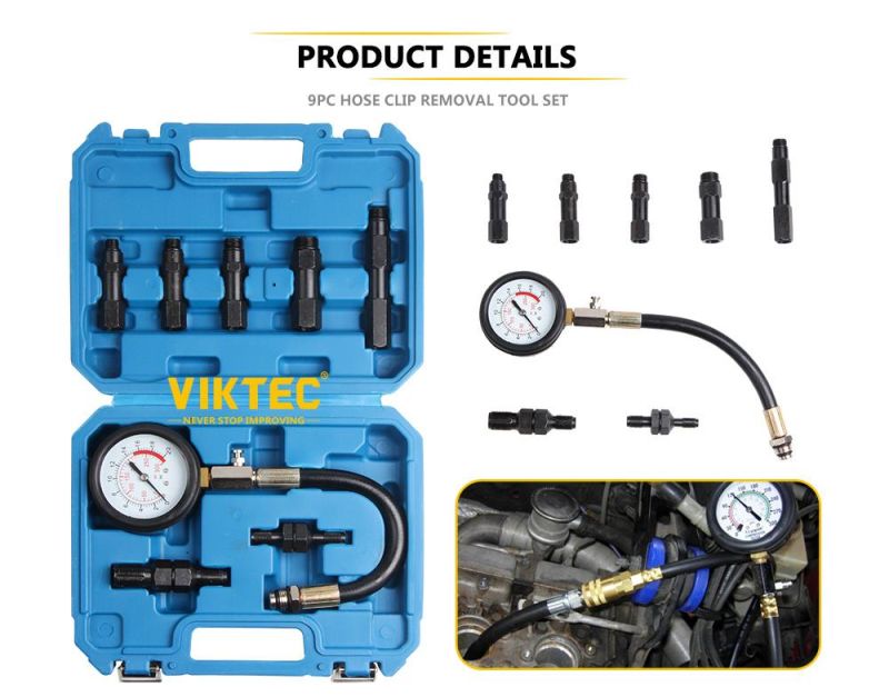 Vt01059 Ce Viktec 8PC Compression Test Kit