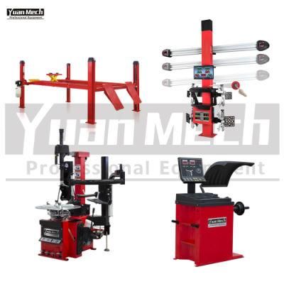 Chinese Professional Tilt-Back Tire Changer with Wheel Balancer Combo