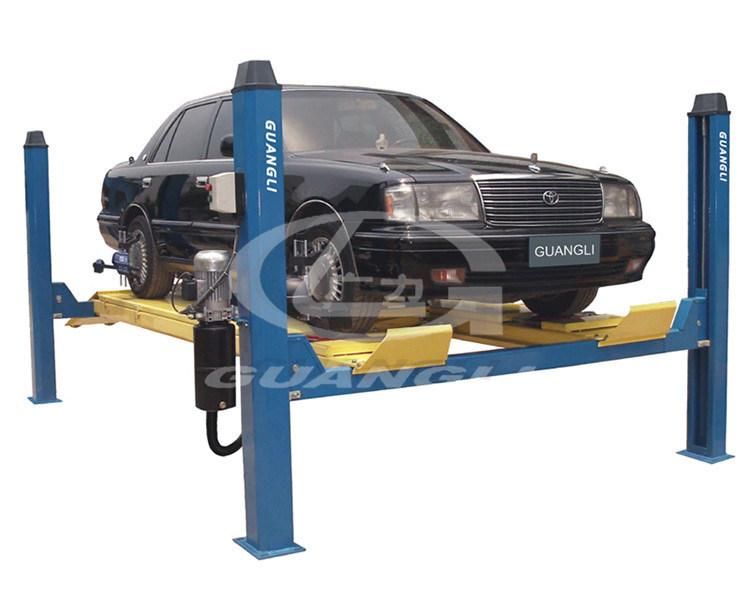 China Manufacturer Ce Durable Maintenance Equipment Used 4 Post Car Lift for Sale