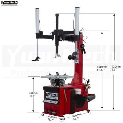 High End Used Machine Motorcycle and Car Pneumatic Tire Changer with Diuble Helper Arm for Sale