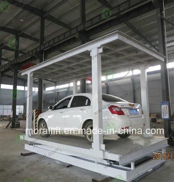 Hydraulic Double Deck Parking Lift for Car with CE