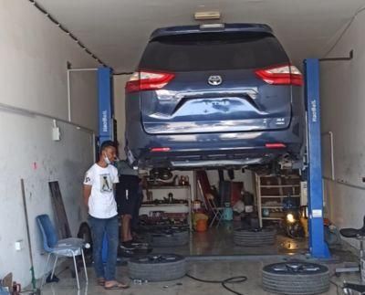 Haosail Car Garage Lifting Automobile Vehicle Auto Lift Tire Machine 2 Post Car Lift
