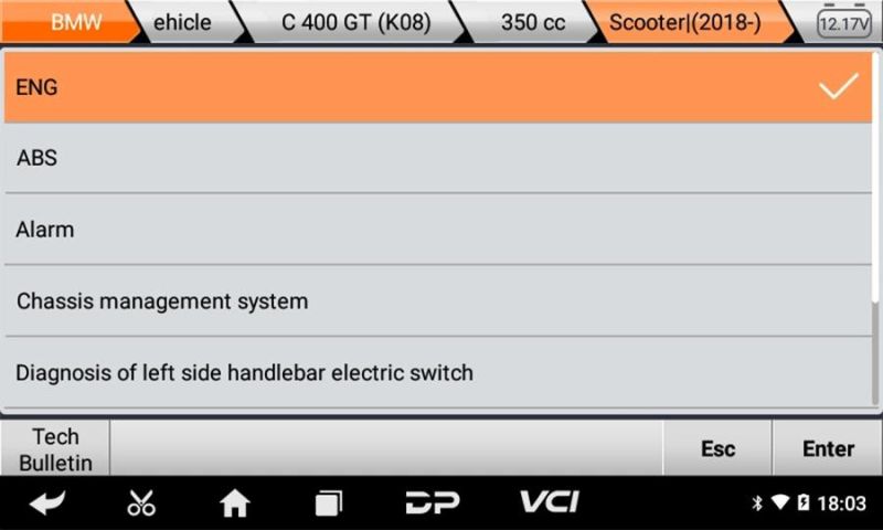 Obdstar Iscan Motorcycle Diagnostic Tool for BMW