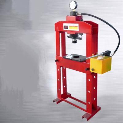 CE Standard Vehicle Equipment 40on Air Hydraulic Shop Press with Gauge