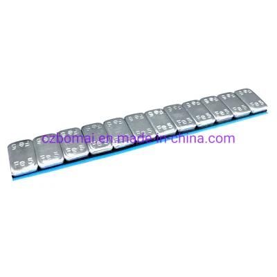 Automobile Parts Wheel Aligner 5g*12 Fe Adhesive Wheel Balance Weight with Blue Easy/Peel Tape