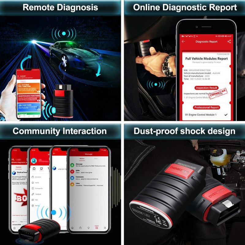 Thinkdiag Auto Diagnostic Scanner Similar to Easydiag Obdii  Test