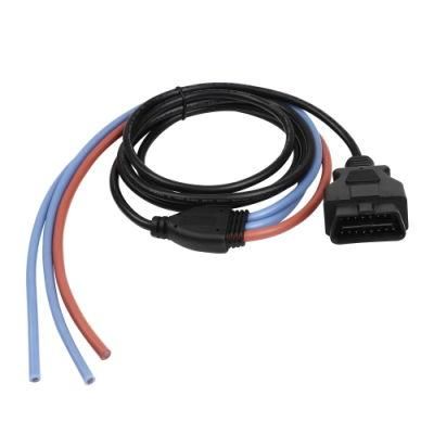 Obdii-16pin M to One Drag Three Wire End