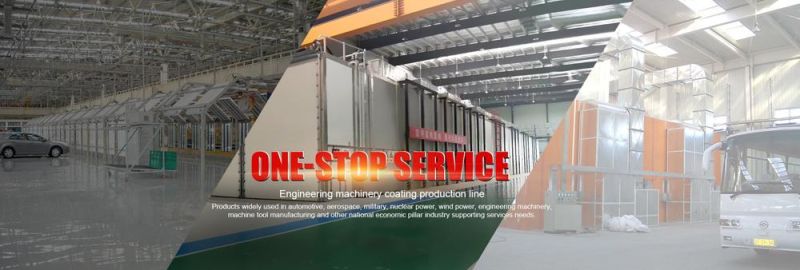Powder Coating Line Powder Booth High Temperature Curing Oven
