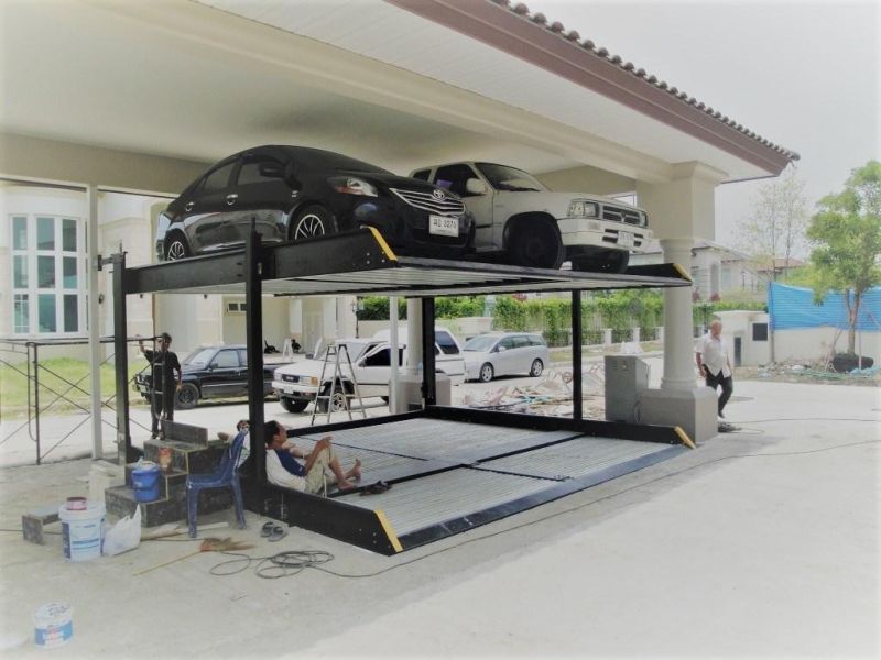 Pit Parking Lift Underground Car Hoist