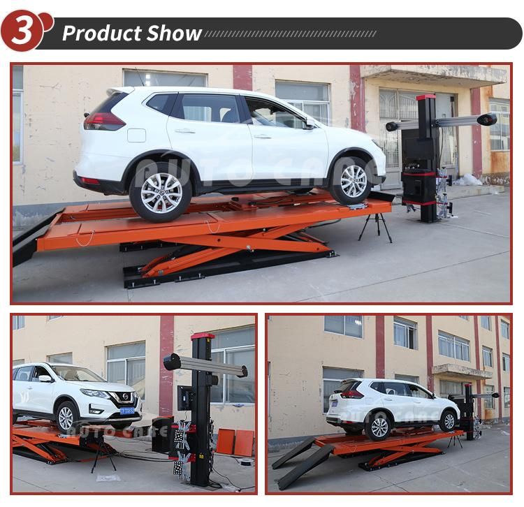 3D Camera Used Front Wheel Alignment for Auto Garage