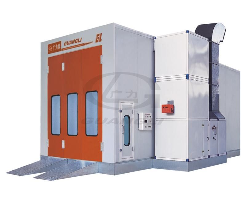 Guangli Factory Supply Ce Approved Automobile MID-Size Bus Paint Spray Booth Oven Chamber