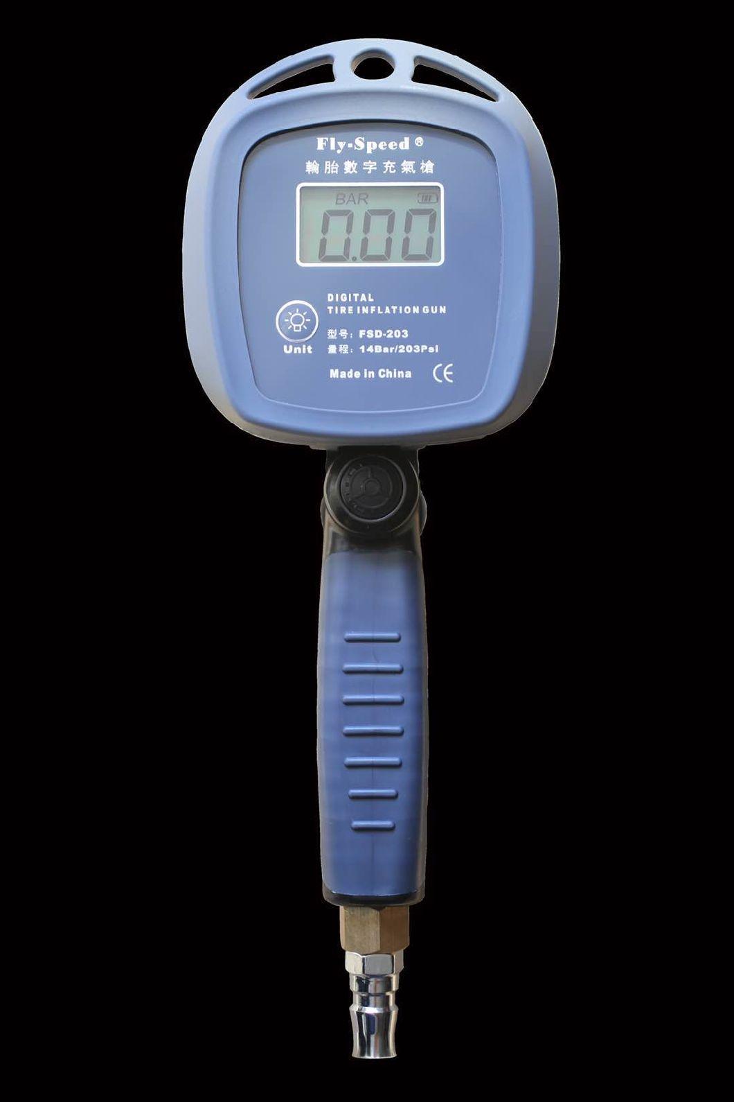 Digital Tire Inflator with Pressure Gauge for Tyre Changer Inflating Tools Tire Changer Wheel Balancer