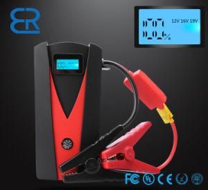 Portable Device Charger Jump Starter with Compass and LCD Monitor