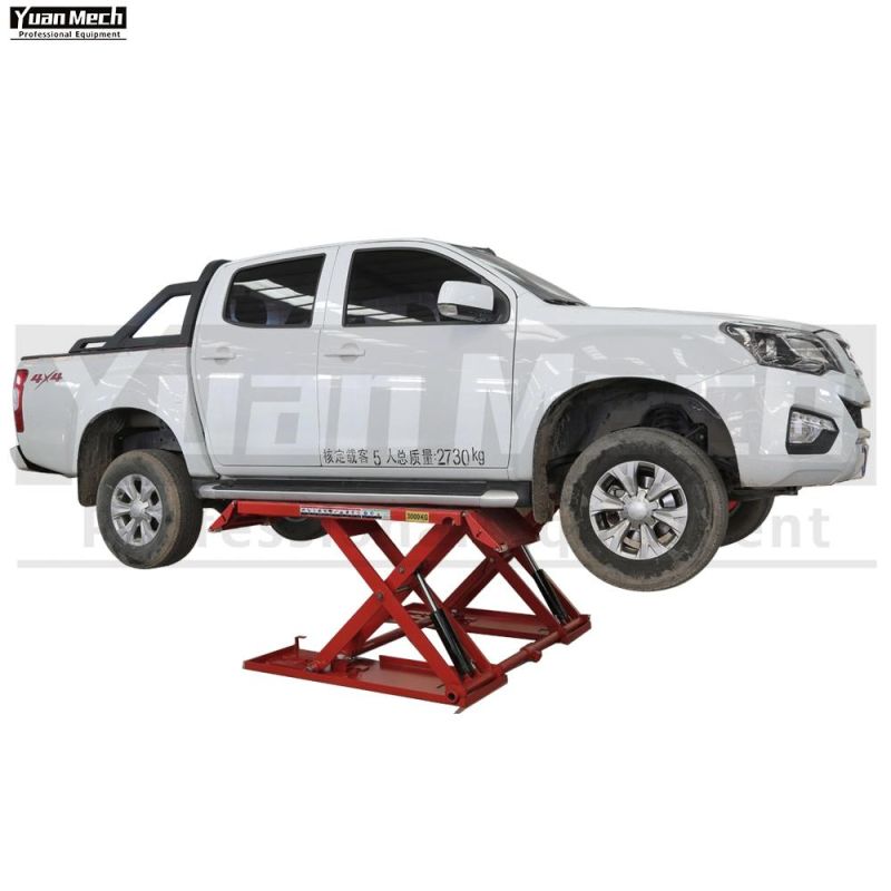 3000kg Vehicle MID Rise Auto Car Scissor Lift for Garage