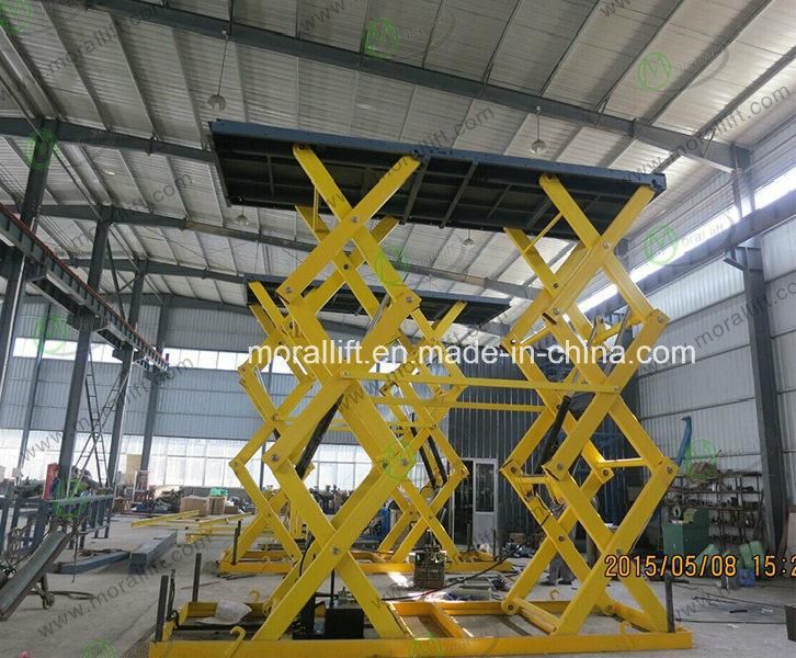 Double Scissor Hydraulic Scissor Car Parking System with CE