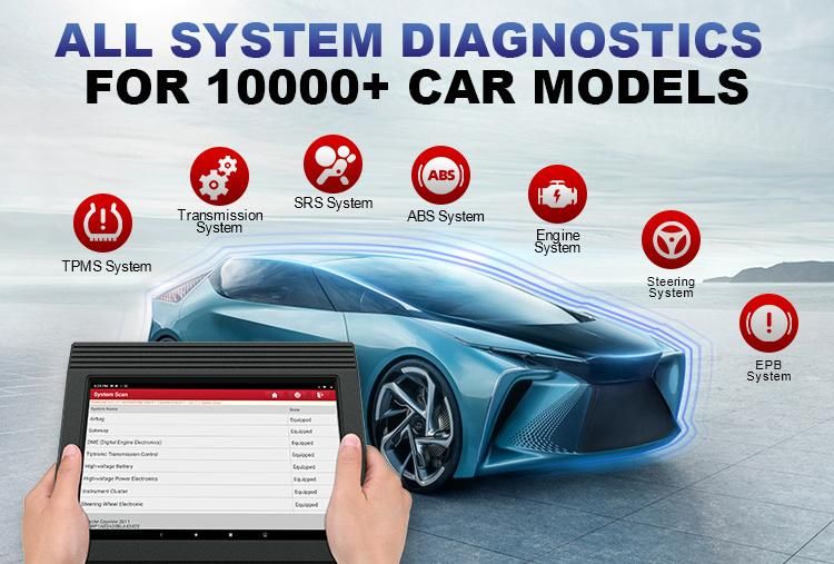 Launch X431 V Plus 10 "X431 V + V4.0 OBD2 Diagnose Scanner Automotive OBD Auto Diagnostic Tool Auto OBD2 Scanner