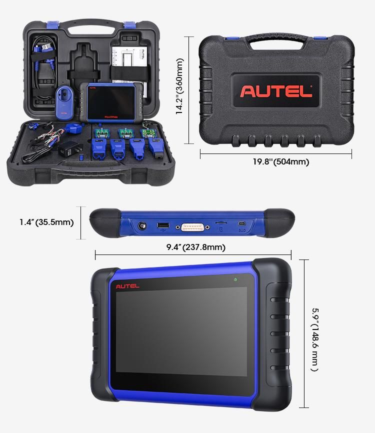 Autel Maxilm Im508 Key Fob Programmer and IMMO Tool Equipped with The XP200 Key Programmer Powerful OE Level Full System Diagnostic Tools for All Cars
