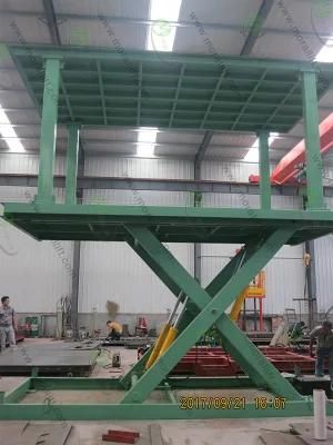 CE Approved Home Basement Scissor Car Lift