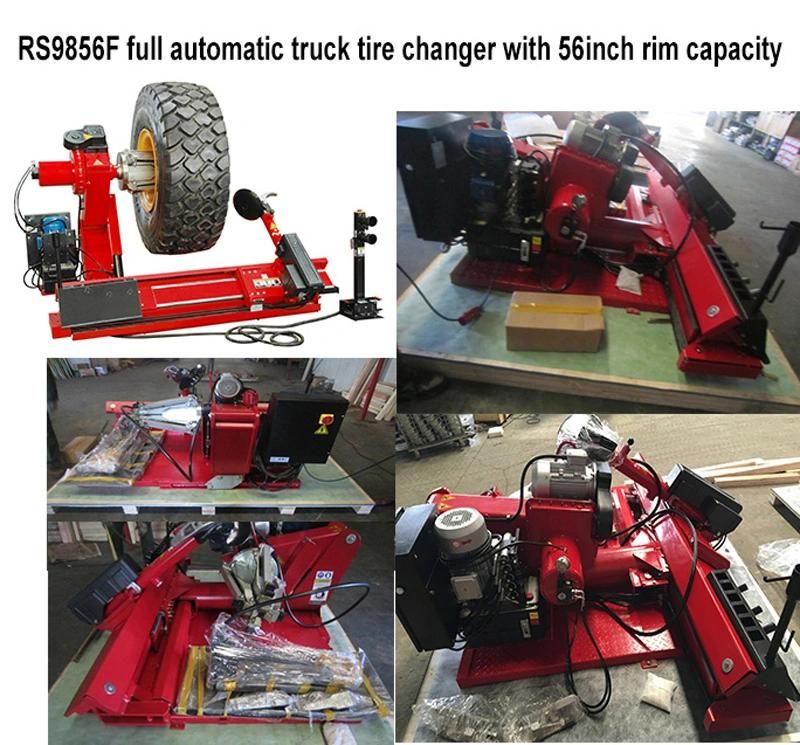 380V Double Speed Transporter Tyre Changer Machine