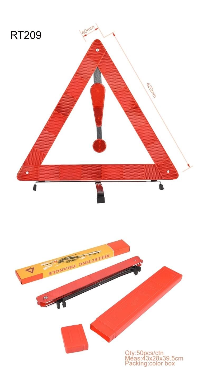 Best Quality Vehicle Warning Triangle Sign Tools Road Signal Emergency Triangle Warning Triangle