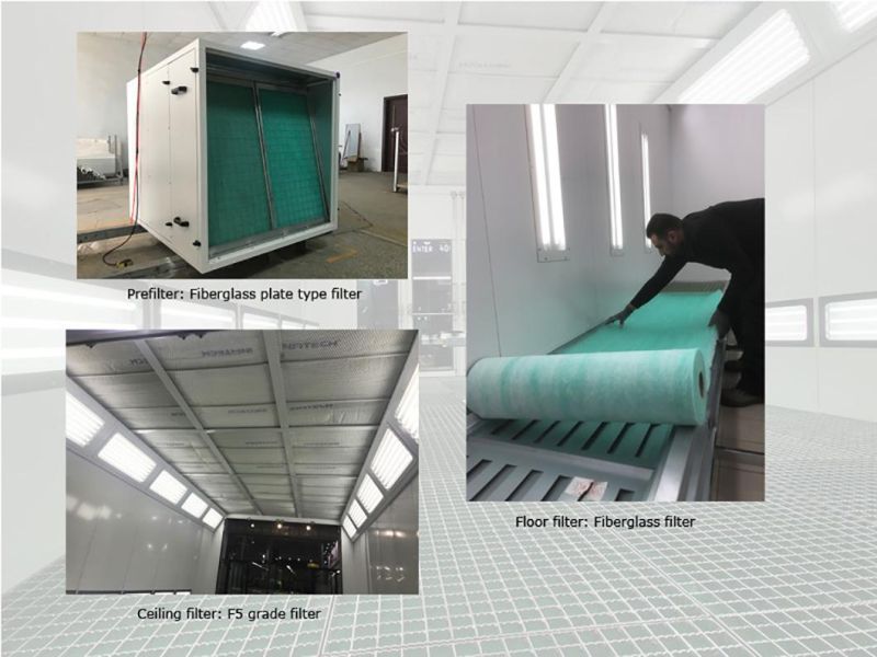 Paint Shop Paint Chamber Paint Oven Paint Spray Oven with Infrared Heating