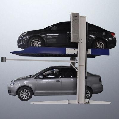 Two Post Car Parking Lift with Electric Unlock