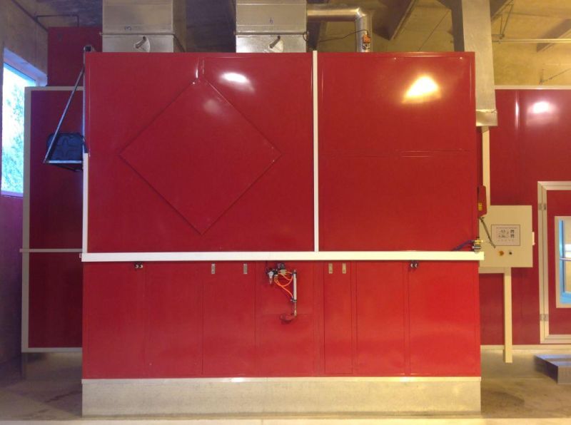 AA4c Spray Booth with Heat Recovery