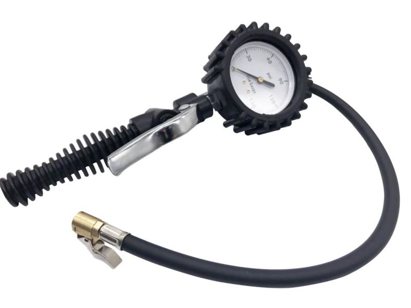 Dial Tire Inflator Gauge with Pressure Gauge