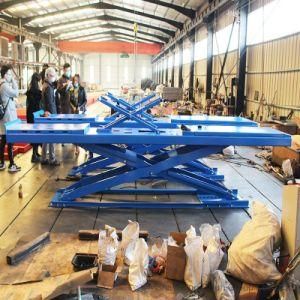 Qiyun CE Certificate Inground Car Scissor Lift Auto Lift Can Be ODM OEM