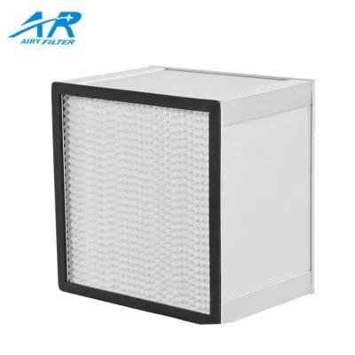 H14 HEPA Filter / High Efficiency HEPA Air Pleat Ffilter with Aluminum Frame for Air Conditioning Filter System