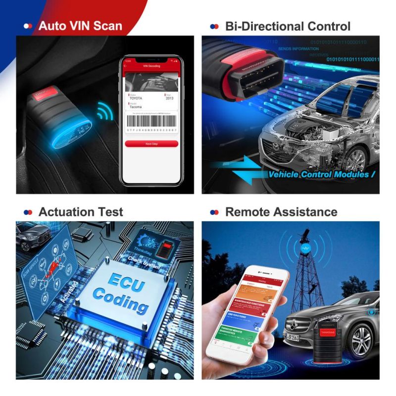 Thinkdiag Auto Diagnostic Scanner Similar to Easydiag Obdii  Test