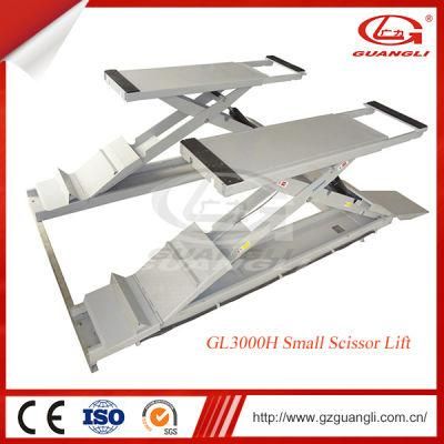 Ce Approved Gl3000h Hydraulic Driven Small Scissors Car Lift for Sale