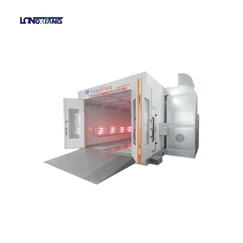 CE Approved Basic and Economic Product Series Car Spray Paint Booth with Moveble Infrared Light