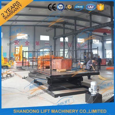 Hydraulic Stationary Electric Scissor Platform Lift for Sale