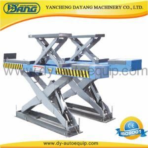 3.5 Ton Hydraulic Scissor Lift Cars Table for Wheel Alignment