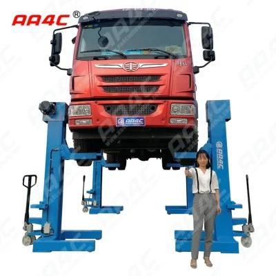 AA4c 30t Heavy Duty Vehicle Lift Truck Hoist Combined 4 Post Lift Parking Lift Mechanical (Screw-up)