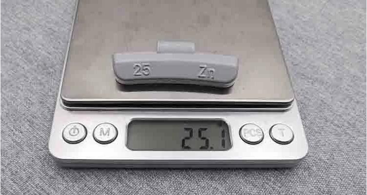 Zinc/Zn Clip on Wheel Balance Weight for 5g-60g for Car Parts