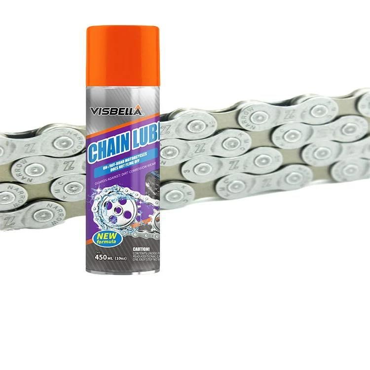 450ml Hotsale Synthetic Motorcycle Chain Lube Spray