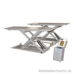 Qiyun 3000kg Inground Car Lift Scissor Lifts for Vehicle