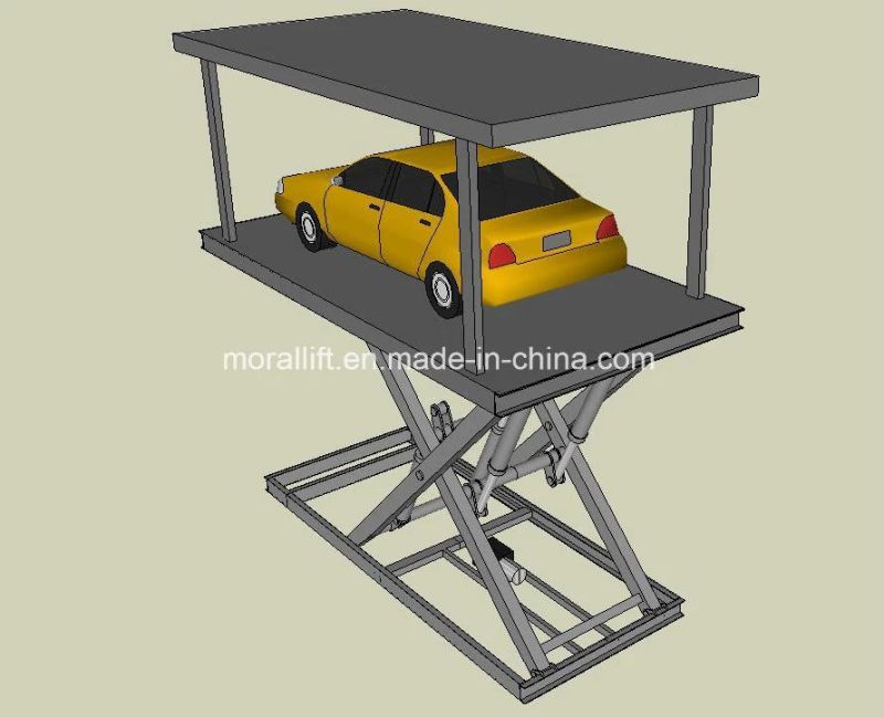 Hydraulic 2 Layer Residential Car Parking Stacker