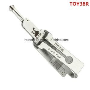 Lishi Toy38r 2 in 1 Locksmith Tool Lock Pick and Decoder