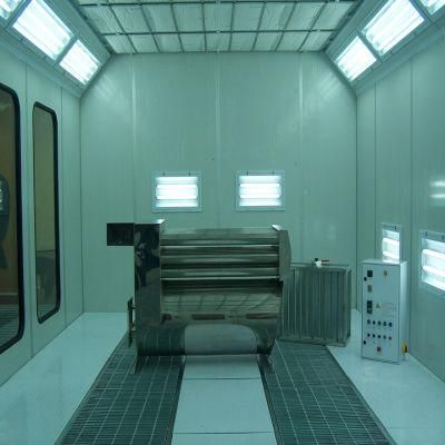 Automotive Paint Booth with Intake Fan and Exhaust Fan