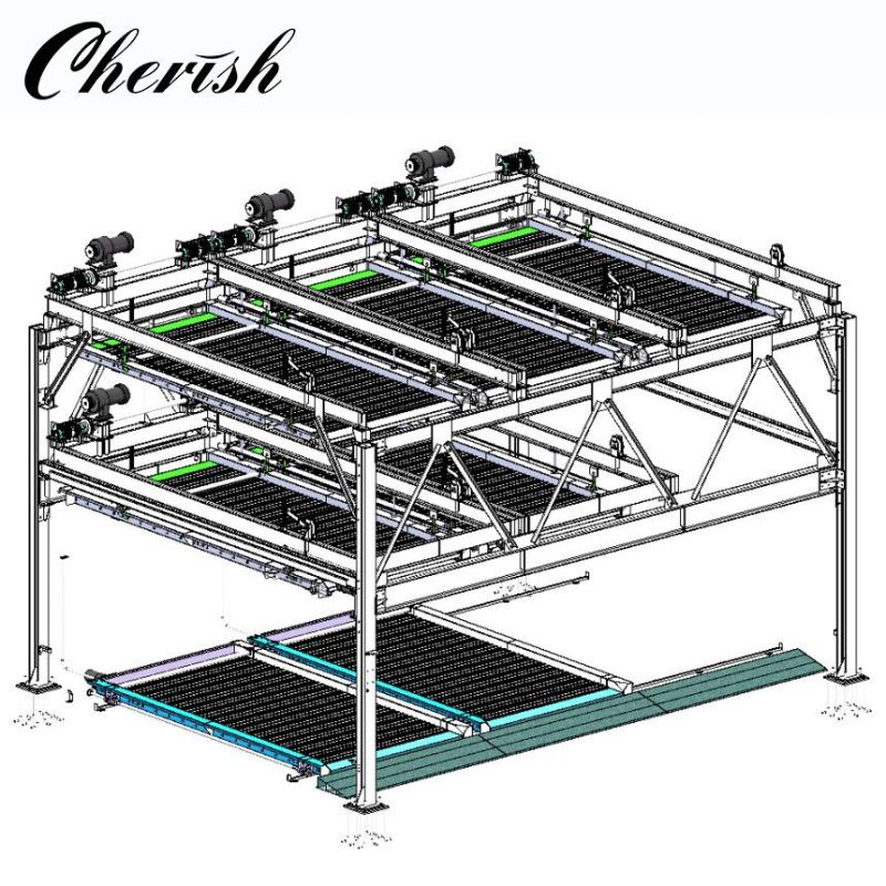Factory Direct Sale Price High Quality Semi Automated Multi-Level Psh Puzzle Car Parking System
