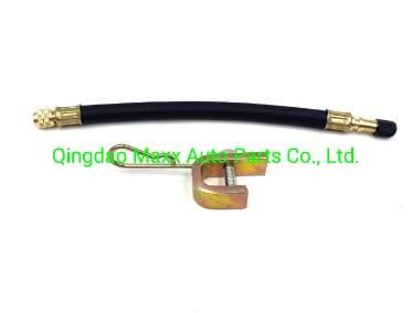 Tire Valve Extension Flexible Rubber Valve Extensions with Fastener